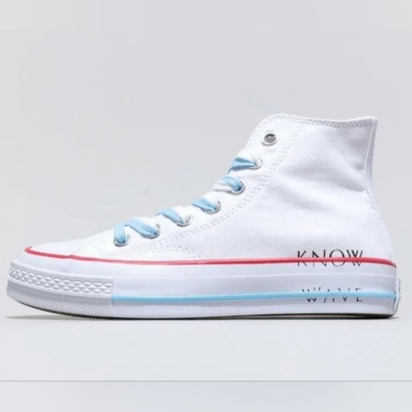 Converse CTAS 70 HI X KNOW WAVE  Unisex Mens Sz 11=  Womens  Sz 13 / 161379C - Picture 3 of 11
